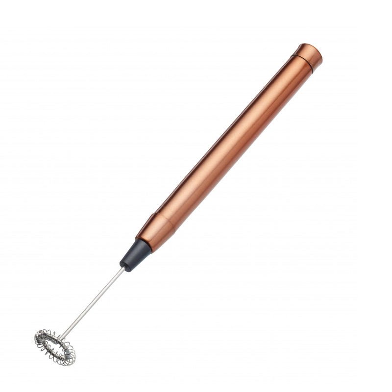 Battery - Powered Milk Frother - Copper Finish - Waha Lifestyle