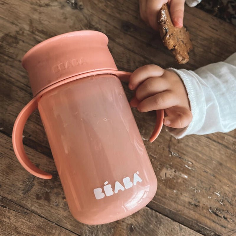 360 Toddler Learning Cup with with Lid &amp; Handles - 340ml