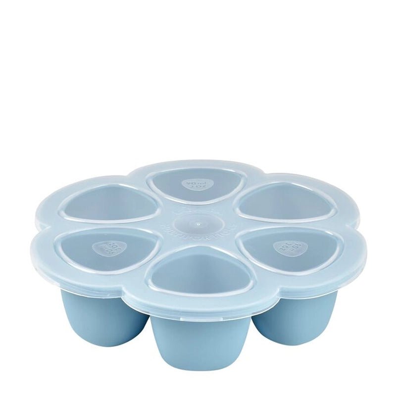 Baby Food Freezer Containers Silicone Portion Set – 6 Pack