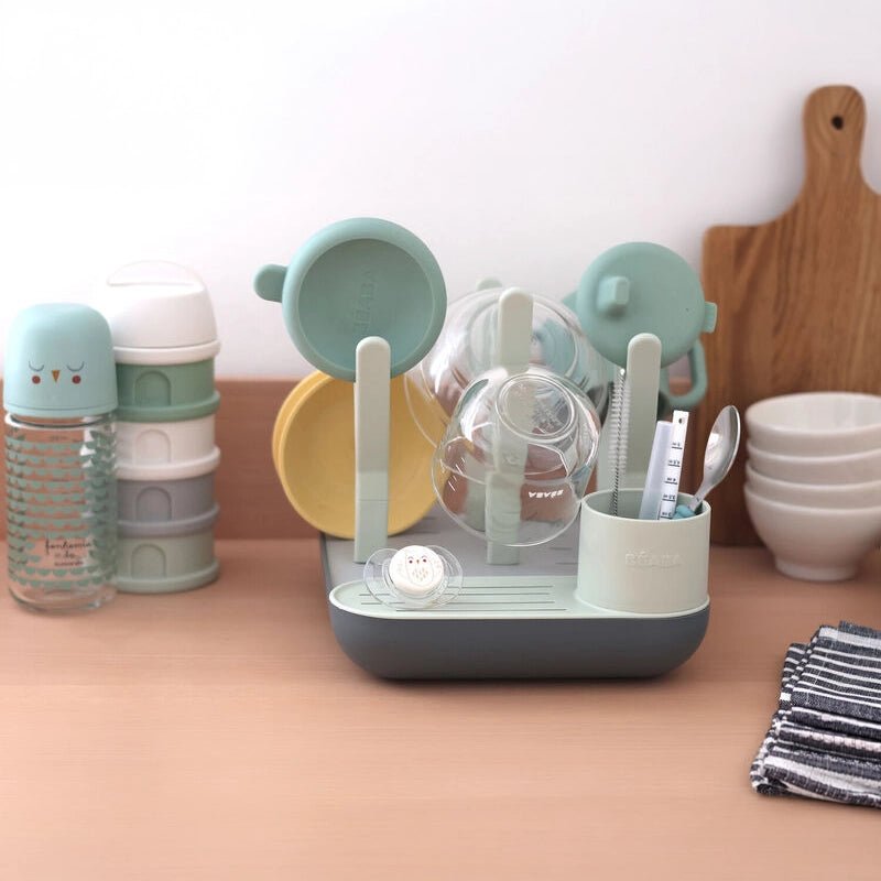 Forest Baby Bottle Drying Rack – 6 Bottles