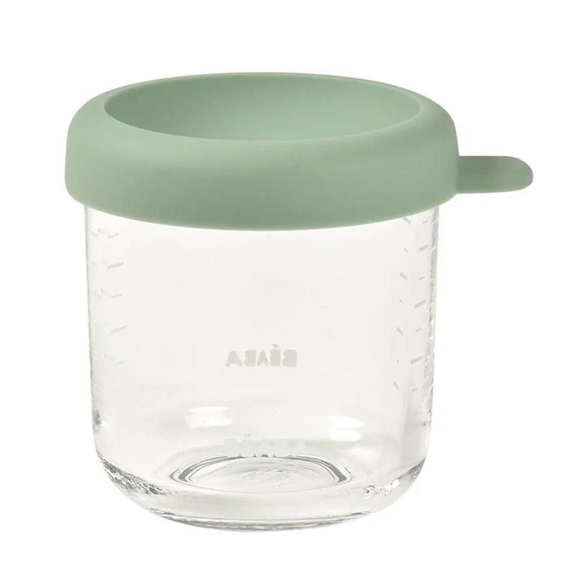 Glass Baby Food Container for Purees &amp; Weaning Meals - 250ml