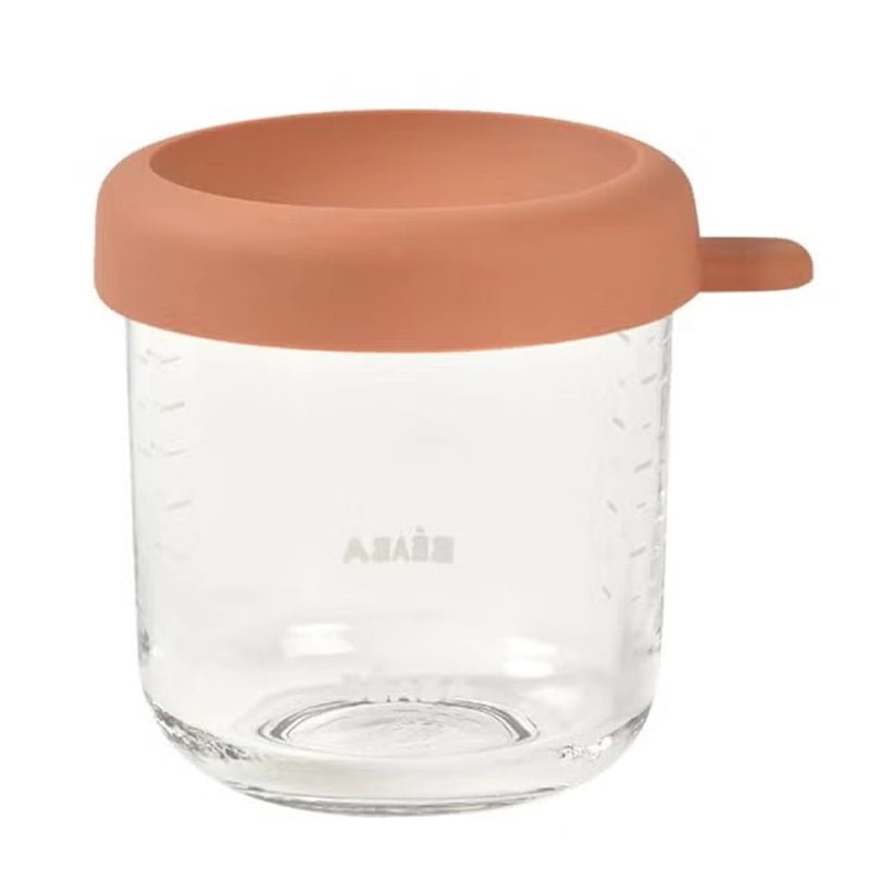 Glass Baby Food Container for Purees &amp; Weaning Meals - 250ml