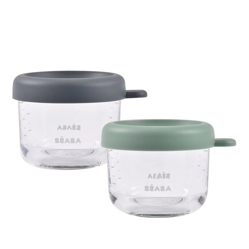 Glass Baby Food Storage Jars - 150ml, Set of 2