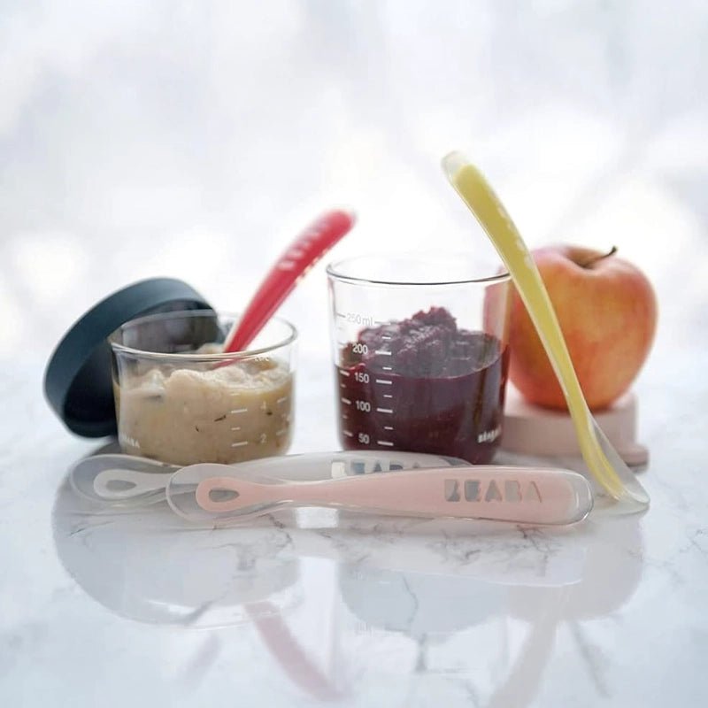 Glass Baby Food Storage Jars - 250ml, Set of 2