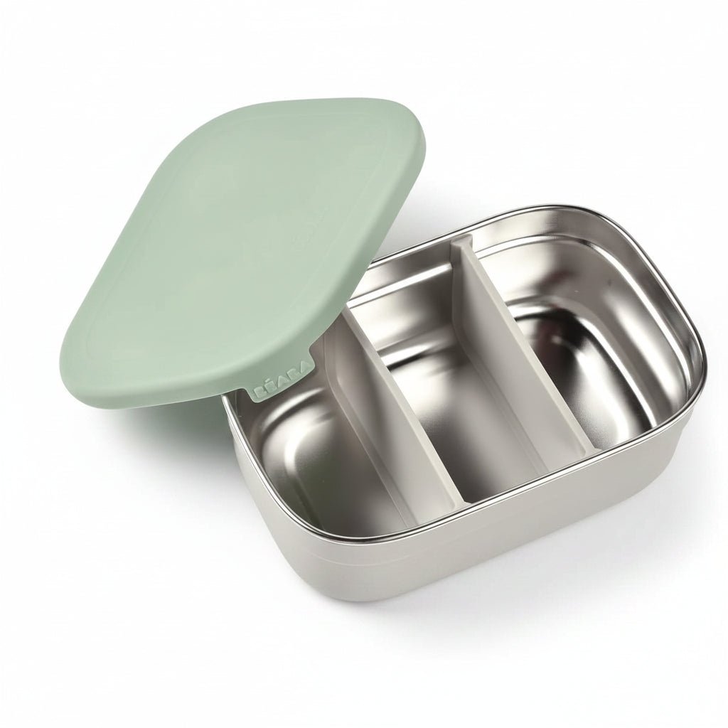 BEABA Leak-Proof Stainless Steel Kids Lunch Box in Kuwait - Waha Lifestyle