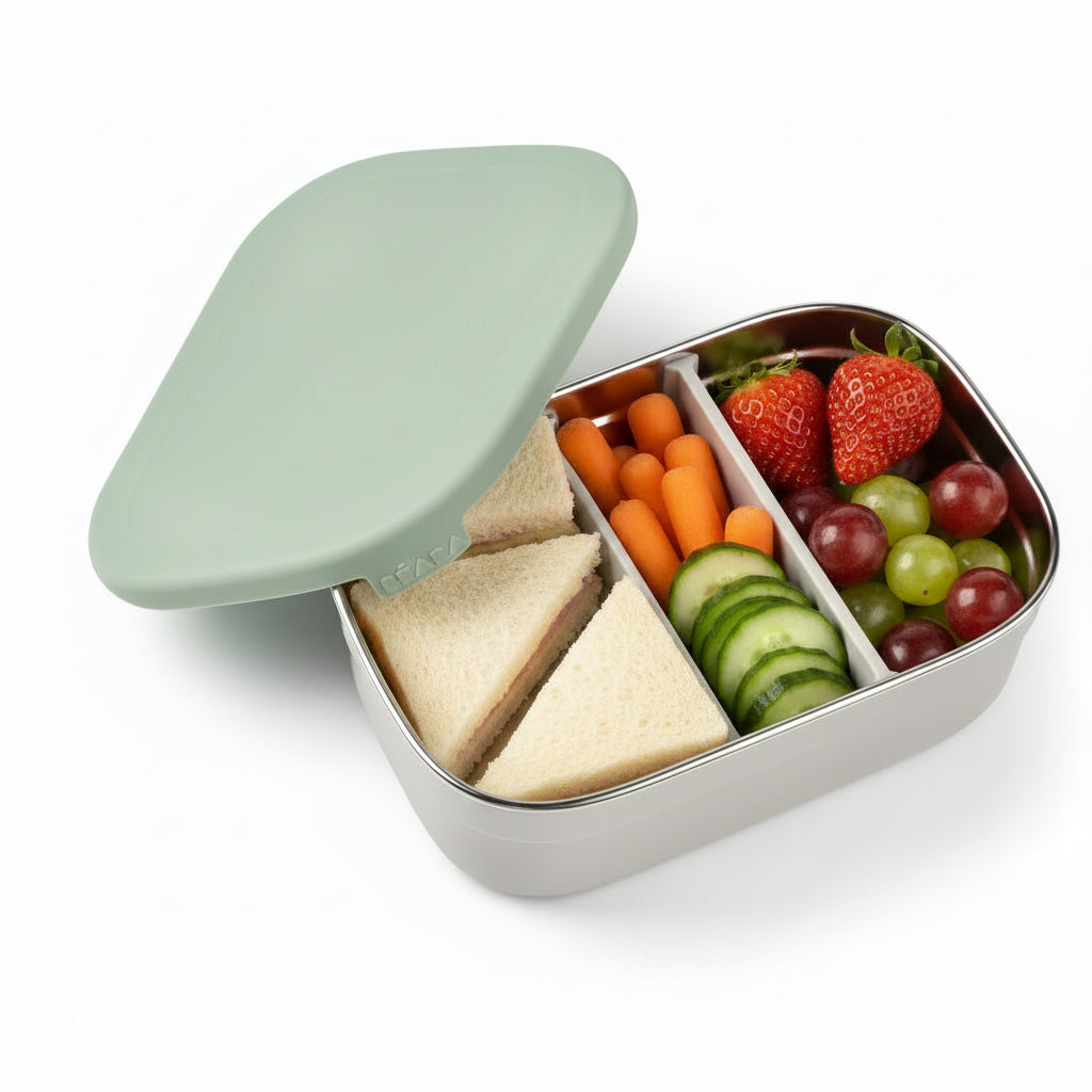 BEABA Leak-Proof Stainless Steel Kids Lunch Box in Kuwait - Waha Lifestyle