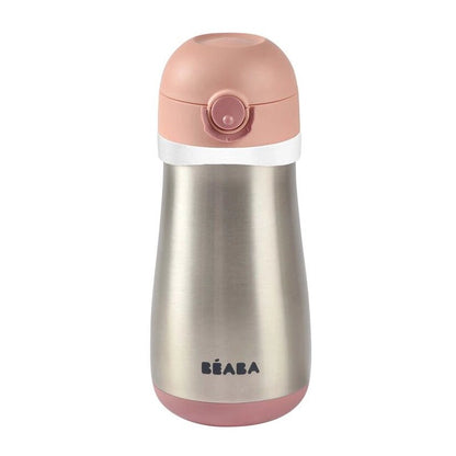 Leak-Proof Stainless Steel Kids Spout Bottle with Handle - 350ml