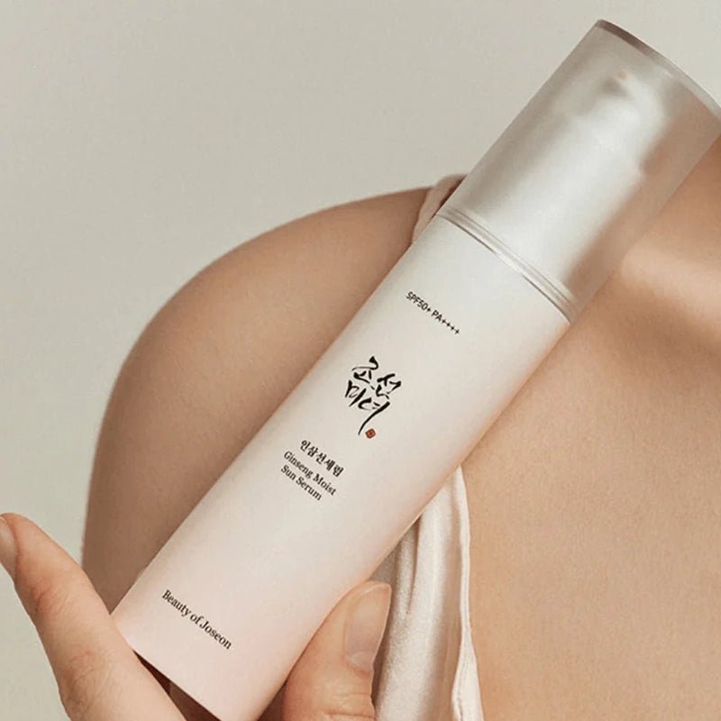 Ginseng Moist Sun Serum SPF 50+ for Hydrating UV Protection - 50ml