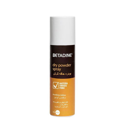 Betadine Antiseptic Dry Powder Spray - 55g - Waha Lifestyle