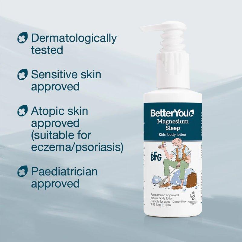 BetterYou Magnesium Sleep Kids Body Lotion - 135ml - Waha Lifestyle