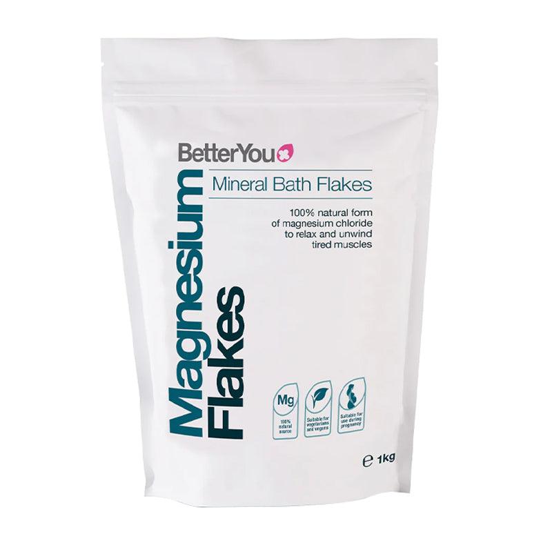 BetterYou Pure Magnesium Bath Flakes - 1Kg - Waha Lifestyle