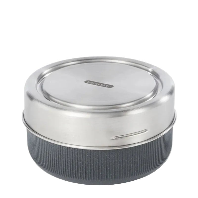 Leakproof Glass Lunch Bowl with Protective Case - Slate