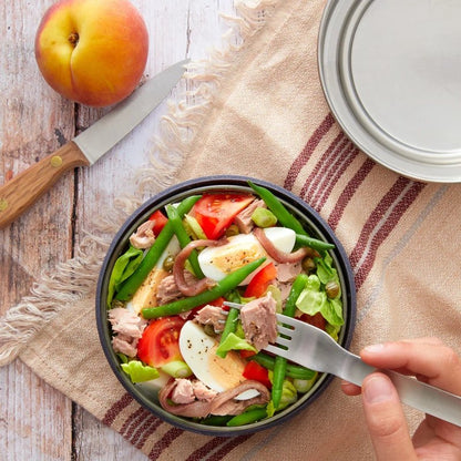 Leakproof Glass Lunch Pot with Protective Case - Large - Slate