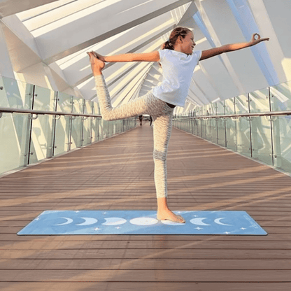 BLOOMY KIDS Natural Rubber Non-Slip Yoga Mat for Kids &amp; Adults in Kuwait - Waha Lifestyle