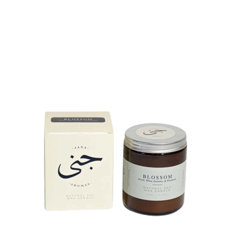 Blossom Natural Soy Wax Candle - Waha Lifestyle