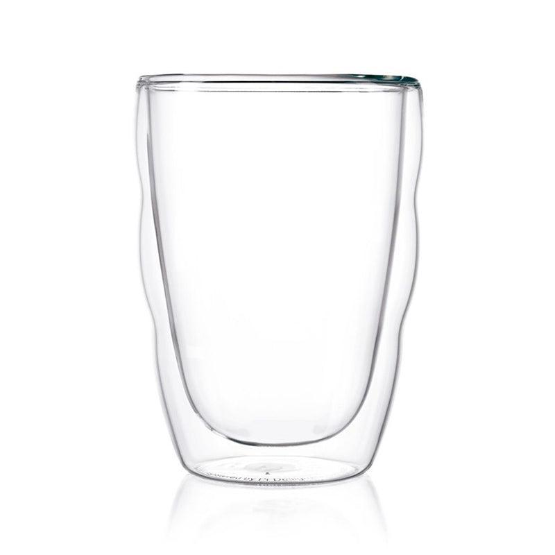 Bodum Pilatus Double Wall Drinking Glass Tumblers Set Of 2 - 350ml - Waha Lifestyle