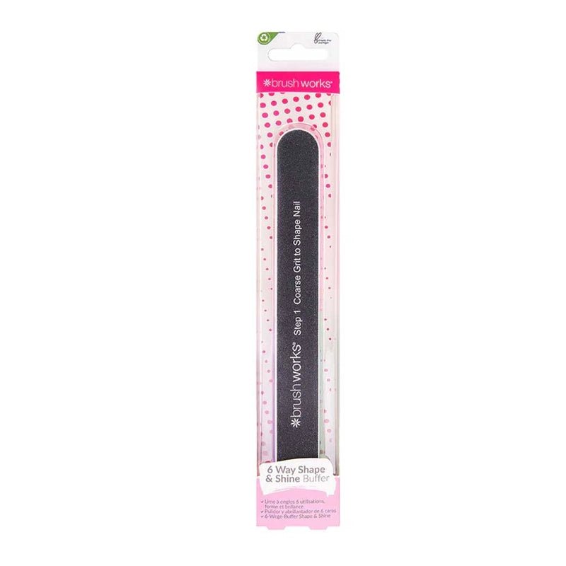 6-Sided Nail Buffer Block for Shape, Smooth &amp; Shine