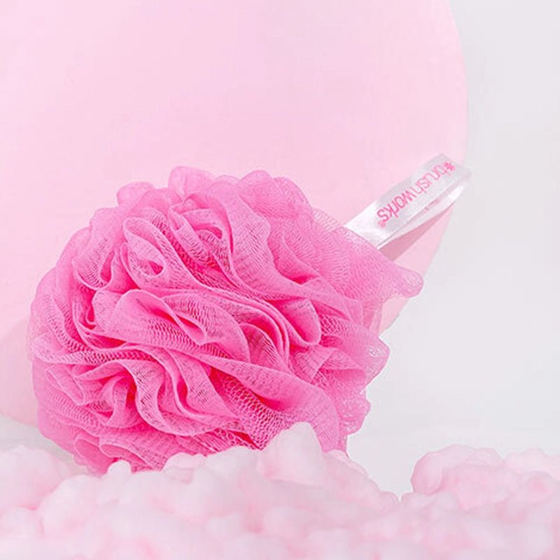 Bath &amp; Shower Pouf for Rich Lather &amp; Gentle Exfoliation