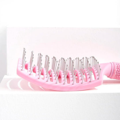 Blow Dry Paddle Hair Brush - Pink