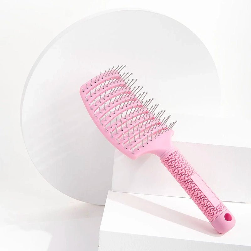 Blow Dry Paddle Hair Brush - Pink