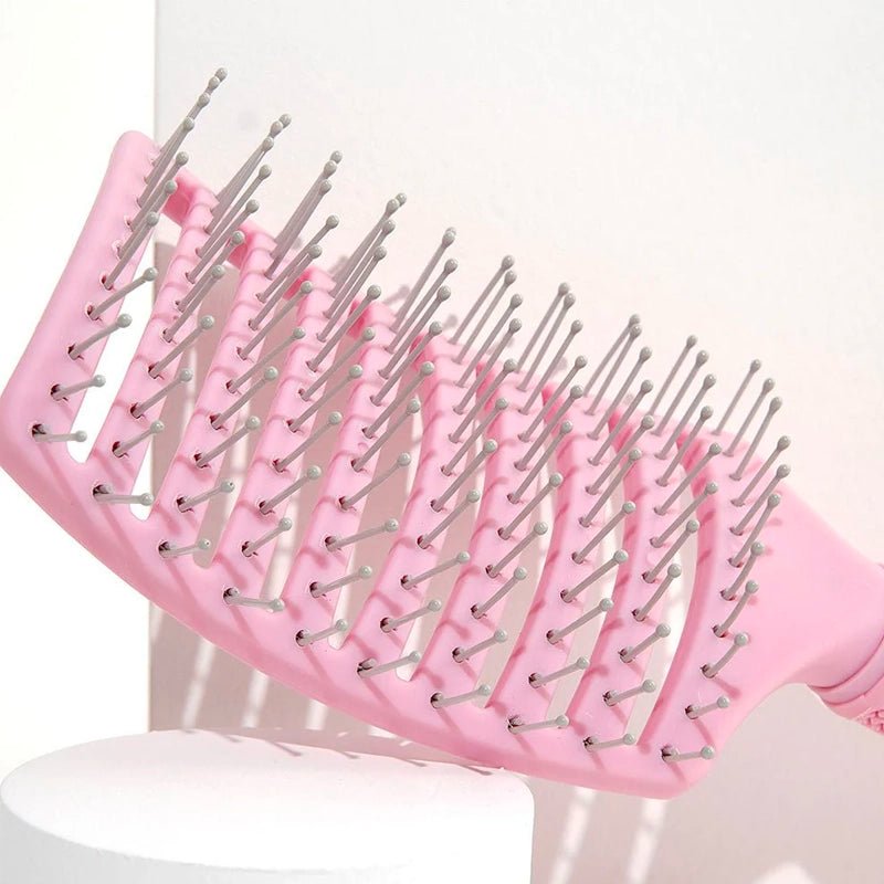 Blow Dry Paddle Hair Brush - Pink