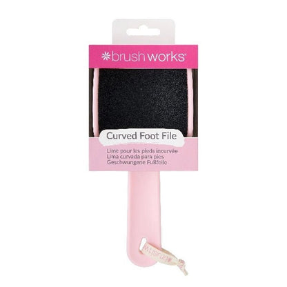 Curved Foot File for Hard Skin &amp; Calluses - Pink