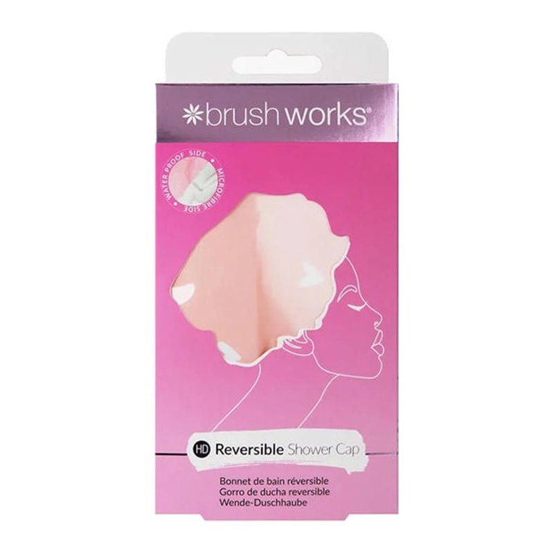 BRUSHWORKS HD Luxury Shower Cap - Rose Gold in Kuwait - Waha Lifestyle
