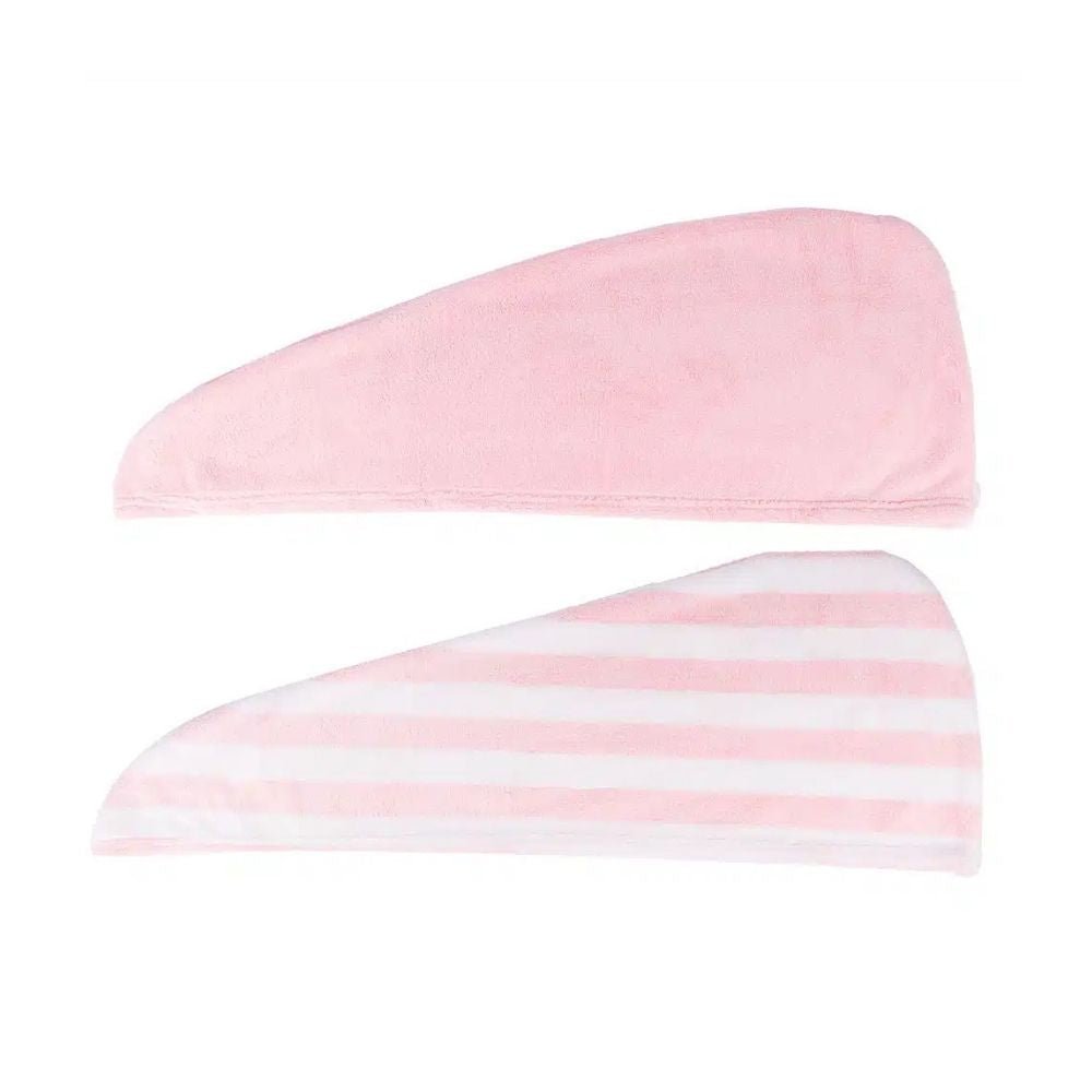 BRUSHWORKS Luxury Hair Towels Pack - 2pcs in Kuwait - Waha Lifestyle