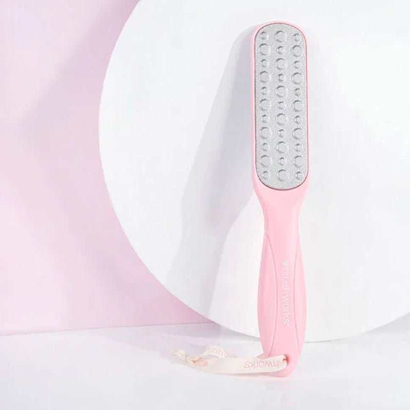 Stainless Smooth Foot File - Pink