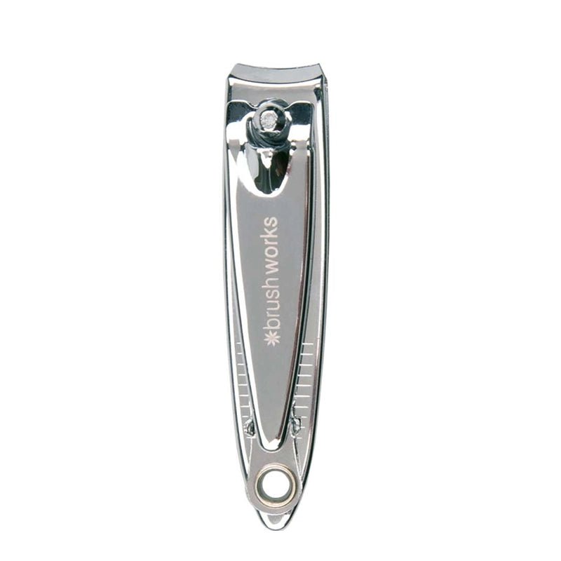 Stainless Steel Fingernail Clipper with Built-In File &amp; Cleaner