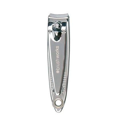 Stainless Steel Fingernail Clipper with Built-In File &amp; Cleaner