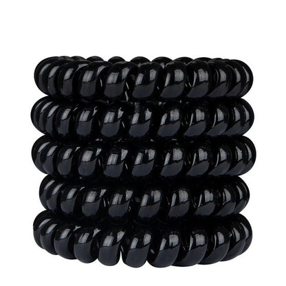Wonder Bobbles Large Spiral Hair Ties for Thick Hair - 5pcs