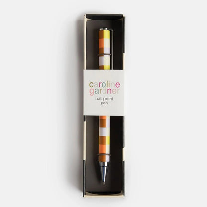 CAROLINE GARDNER Black Ink Ballpoint Pen with Matching Gift Box in Kuwait - Waha Lifestyle