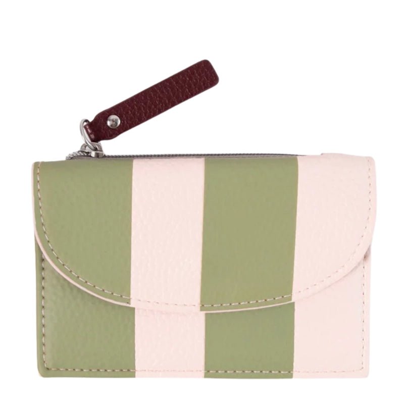 Card Holder Coin Purse with 3 Card Slots &amp; Zip Pocket