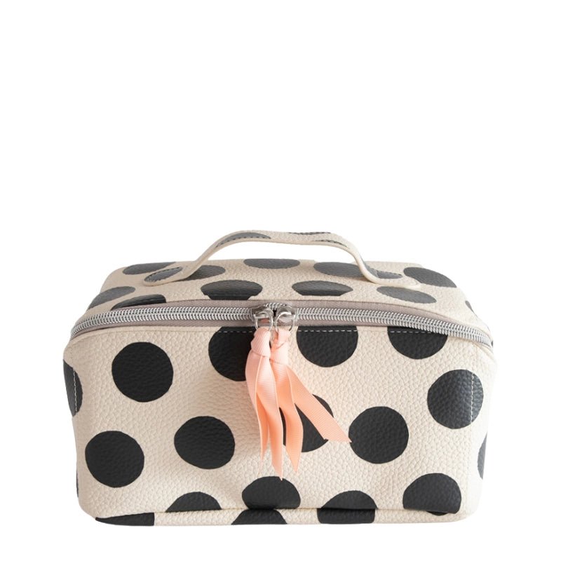 CAROLINE GARDNER Diagonal Zip Cosmetic Bag in Kuwait - Waha Lifestyle