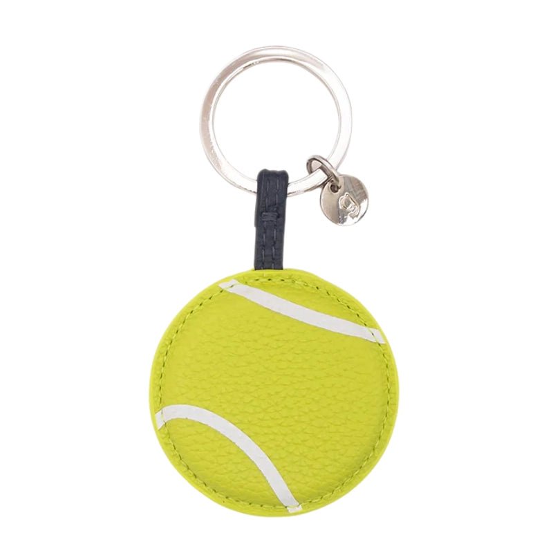 Green Tennis Ball Keyring