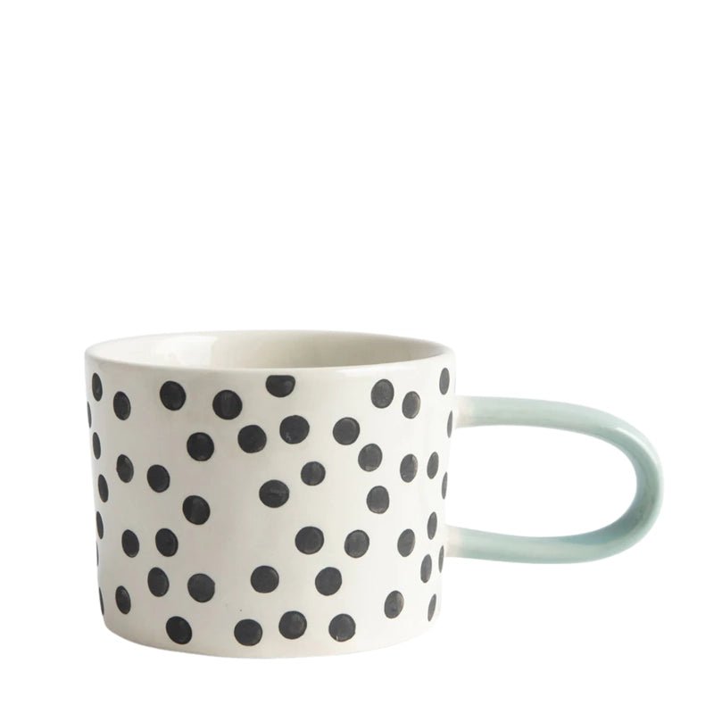 CAROLINE GARDNER Hand - painted Glazed Ceramic Mug in Kuwait - Waha Lifestyle