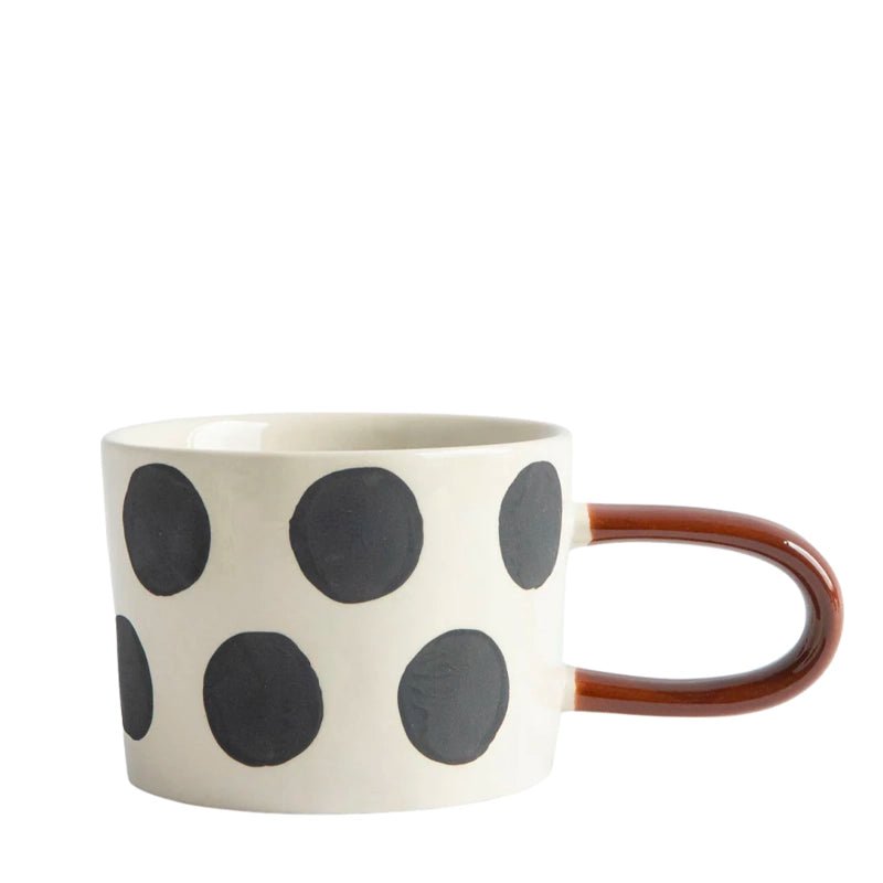 CAROLINE GARDNER Hand - painted Glazed Ceramic Mug in Kuwait - Waha Lifestyle