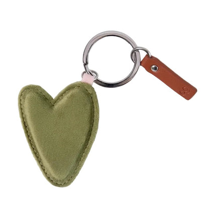 Heart-Shaped Keyring