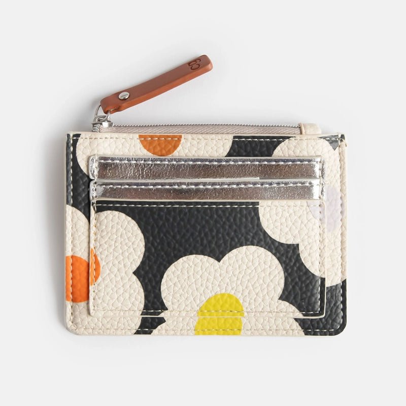 Multi Floral Short Patch Purse