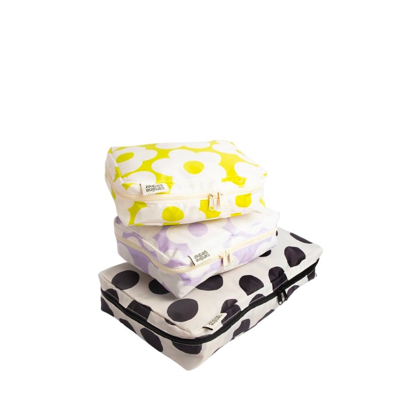 CAROLINE GARDNER Packing Cubes Set - 3pcs in Kuwait - Waha Lifestyle