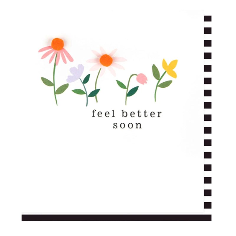 Pom Pom Feel Better Soon Card