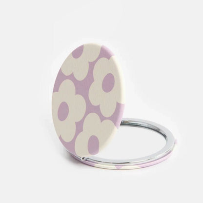 Round Foldable Travel Makeup Mirror