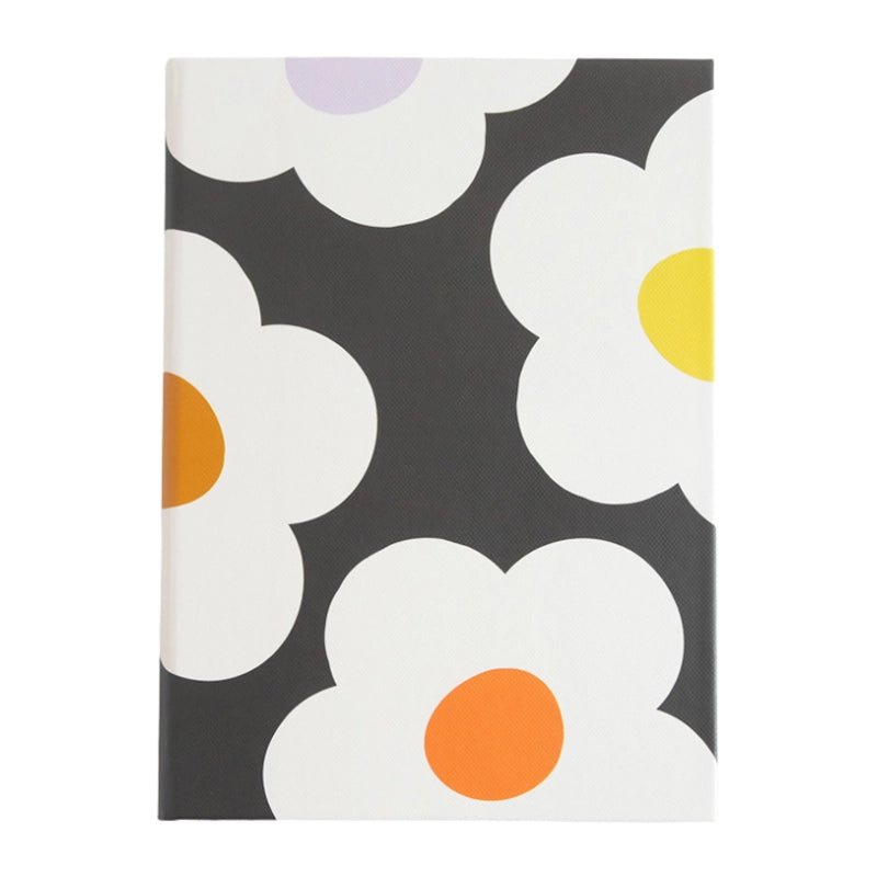 Slim Hardback Notebook - Multi-flower