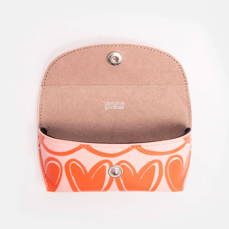 Soft Leather Glasses Case with Flap