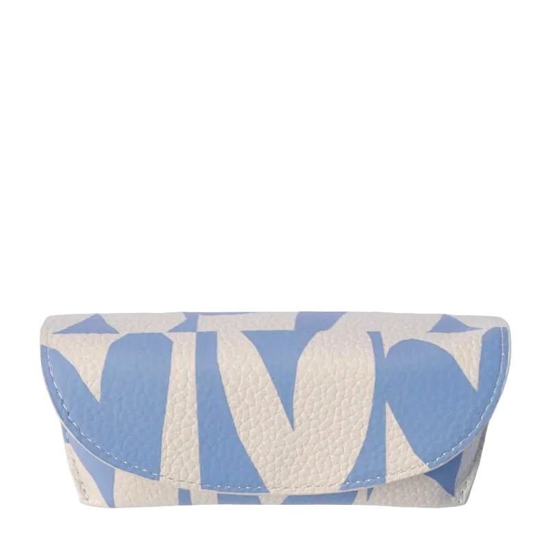 Soft Leather Glasses Case with Flap