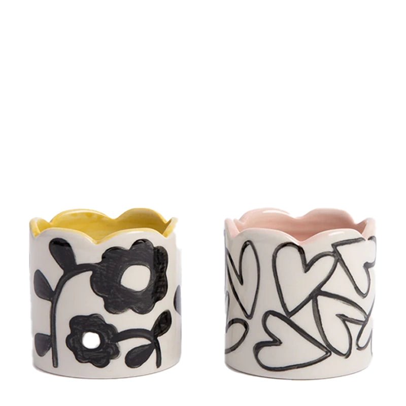 Stoneware Egg Cups - Set of 2