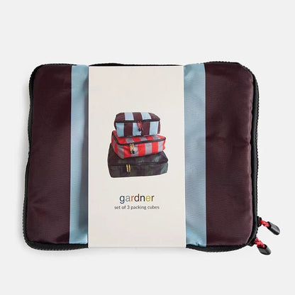 Travel Packing Cubes Set - Multi-Size Luggage Organizers - 3pcs
