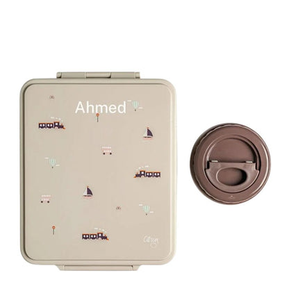 CITRON Grand 4 - Compartment Kids Lunch Box With Food Jar in Kuwait - Waha Lifestyle
