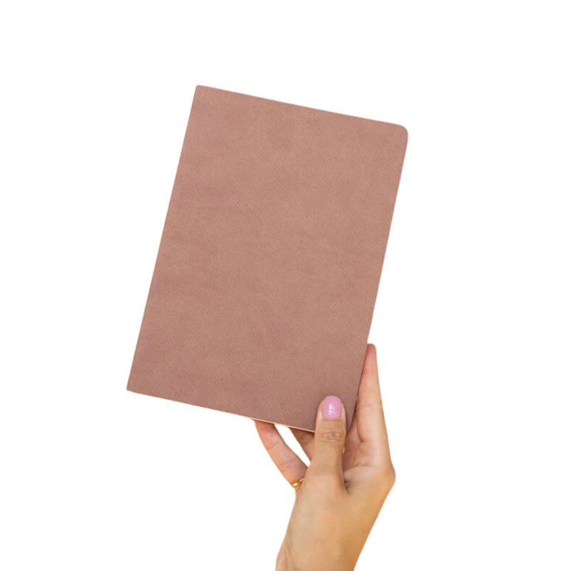 Classic Notebook with Elastic Closure &amp; Back Pocket - Waha Lifestyle